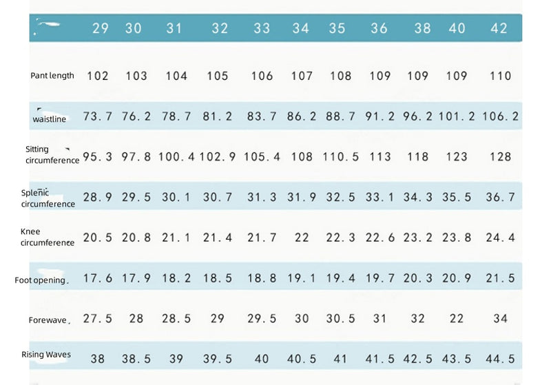 Straight Slim Casual Jeans Men