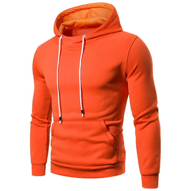 Men's Fashion Plus Size Pullover Hooded Casual Sweatshirt