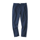 Men's Cotton Twill Stretch Slim Casual Pants Straight