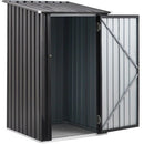 Metal Firewood Storage Shed