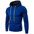 Men's Fashion Plus Size Pullover Hooded Casual Sweatshirt