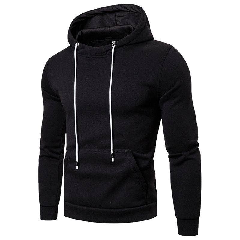Men's Fashion Plus Size Pullover Hooded Casual Sweatshirt