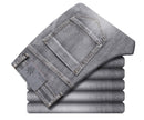 Straight Slim Casual Jeans Men
