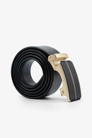 Men’s Automatic Ratchet Buckle Leather Belt