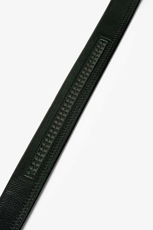 Men’s Automatic Ratchet Buckle Leather Belt