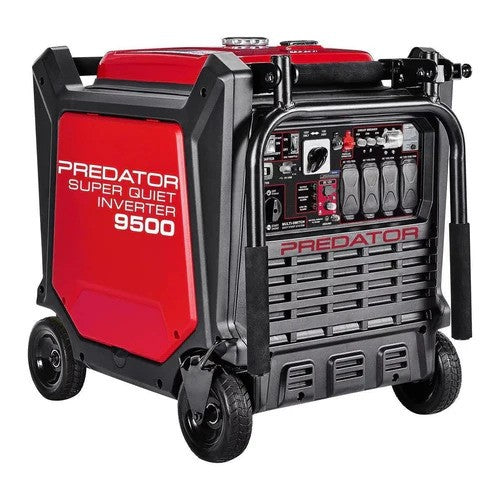 Predator 9500 Watt Super Quiet Inverter Generator with CO Secure Tech