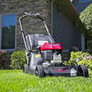 Honda HRN216VKA Self-Propelled Lawn Mower: Versatile 3-in-1 Mulch Bag Discharge
