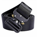 Men Multifunction Nylon Military Tactical Adjustable Waist Belt Quick Release Belt